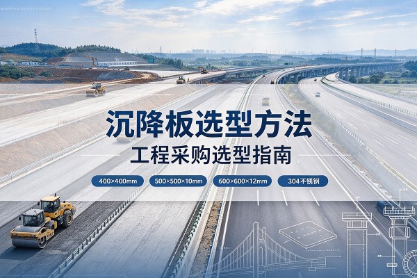 永善沉降板选择方法