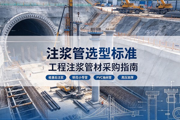 永善注浆管选型标准