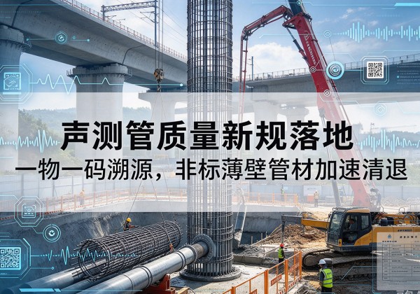 永善声测管质量新规落地，一物一码溯源，非标薄壁管材加速清退