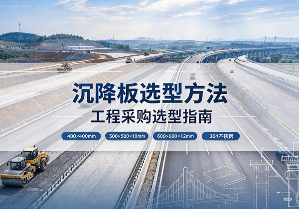 永善沉降板选择方法