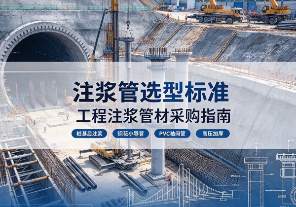 永善注浆管选型标准
